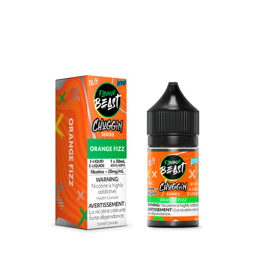 Orange Fizz Iced - Flavour Beast E-Liquid Chuggin Series [FEDERAL]