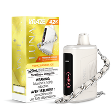 Load image into Gallery viewer, Kraze Luna 42K Disposable Vape [ONTARIO]